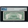 Image 2 : 1934C $5 Silver Certificate PMG 66EPQ