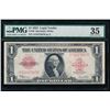 Image 1 : 1923 $1 Legal Tender Note PMG 35
