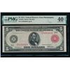 1914 $5 Red Seal Philadelphia FRN PMG 40EPQ