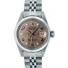 Image 3 : Rolex Ladies Stainless Steel Salmon Dial 26MM Datejust Wristwatch Oyster Perpetu