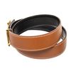 Image 4 : Hermes Tan Leather Constance H Belt