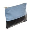 Image 2 : Celine Blue Leather Pouch Bag
