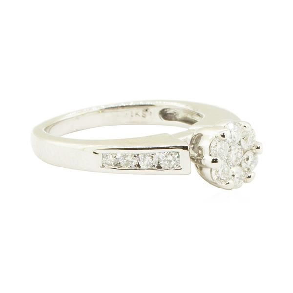 0.50 ctw Diamond Ring - 14KT White Gold