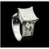 Image 4 : 3.12 ctw Diamond Ring - 14KT White Gold