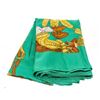Image 1 : Hermes Green Multicolor Silk Scarf