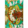 Image 4 : Hermes Green Multicolor Silk Scarf
