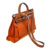 Image 3 : Hermes Orange Canvas Herbag 31cm Backpack