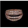 Image 2 : 2.33 ctw Diamond Ring - 14KT Rose Gold