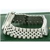 Image 8 : Rolex Mens Stainless Steel Mother Of Pearl Diamond & Ruby Datejust Wristwatch
