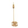 Image 4 : Chanel Gold CC Rhinestone Pin