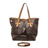 Image 1 : Louis Vuitton Brown Monogram Canvas Palermo GM Shoulder Bag