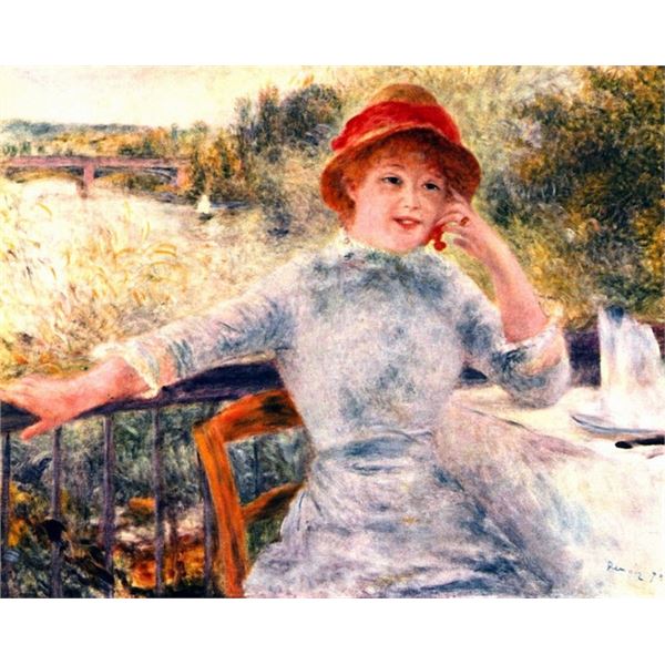 Renoir - Portrait Of Alphonsine Fournaise