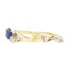 Image 3 : 1.83 ctw Sapphire And Diamond Ring And Band - 14KT Yellow Gold