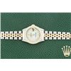 Image 4 : Rolex Ladies 2 Tone MOP String Diamond Oyster Perpetual Datejust Wristwatch With