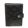 Image 1 : Louis Vuitton Black Monogram Canvas Agenda PM Wallet