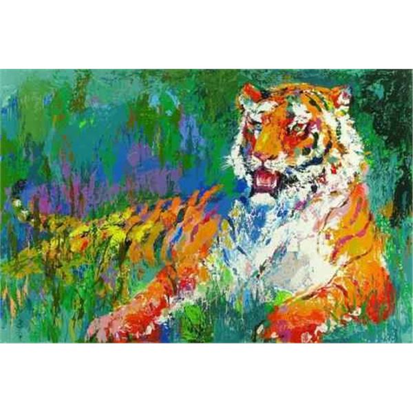 Leroy Neiman  RESTING TIGER 