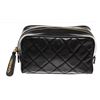 Image 1 : Chanel Black Leather Pouch Wallet