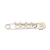 Image 3 : Chanel Silver Safety Pin Rhines
