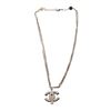 Image 3 : Chanel Silver CC Necklace