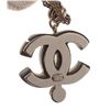 Image 5 : Chanel Silver CC Necklace