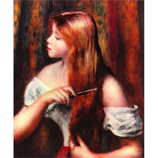 Renoir - Combing Girl