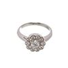 Image 1 : Tiffany  Co. Silver Flower Ring