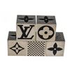 Image 2 : Louis Vuitton Silver Magnetic Cube Dice