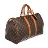 Image 2 : Louis Vuitton Brown Monogram Canvas Keepall 45cm Travel Bag