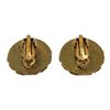 Image 2 : Chanel Gold CC Round Earrings