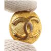 Image 3 : Chanel Gold CC Round Shape Earrings