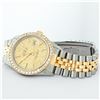 Image 9 : Rolex Mens 2 Tone 2.5CTW Bezel Champagne Jubilee Index 36MM Datejust Wristwatch