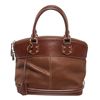 Image 1 : Louis Vuitton Brown Leather Lockit PM Tote Bag