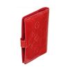 Image 3 : Louis Vuitton Red Monogram Vernis Leather Agenda PM Wallet