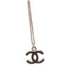 Image 3 : Chanel Black CC Necklace