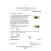 Image 5 : 1.27 ctw Blue Sapphire And Diamond Ring - 14KT Yellow And White Gold