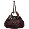Image 1 : Chanel Brown Caviar Leather In The Mix Grand Shoulder Bag