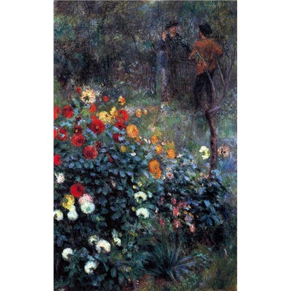 Renoir - Garden In The Street Cortot, Montmartre