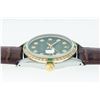 Image 9 : Rolex Datejust Mens 36 Olive Green Diamond Bezel 18K/SS Oyster Perpetual With Le
