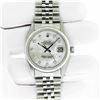 Image 3 : Rolex Mens Stainless Mother Of Pearl Diamond 36MM Datejust Wristwatch