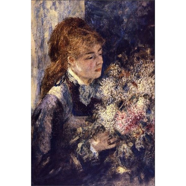 Renoir - Woman With Lilacs