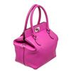 Image 9 : Hermes Pink Leather Toolbox 20cm Handbag