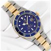Image 3 : Rolex Mens 2T 18K Yellow Gold And Stainless Submariner 40MM With Box