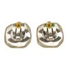 Image 2 : Chanel Clear CC Rhinestone Earrings