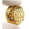 Image 3 : Chanel Gold Round Rhinestone Earrings