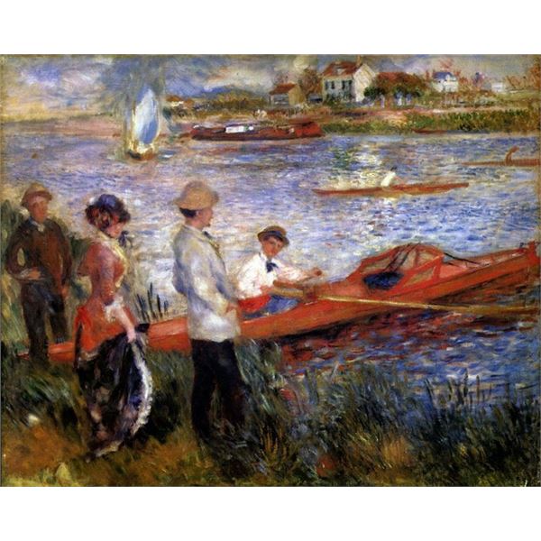 Renoir - Rowers From Chatou