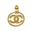 Image 2 : Chanel Gold Single Large CC Necklace