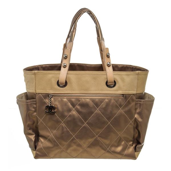 Chanel Brown Large Paris Biar Handbag