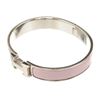Image 6 : Hermes Pink Clic Clac Narrow Bracelet