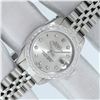 Image 2 : Rolex Ladies Stainless Steel Silver Star Diamond Datejust Wristwatch