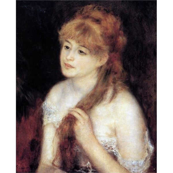 Renoir - Young Woman Strokes Her Hair